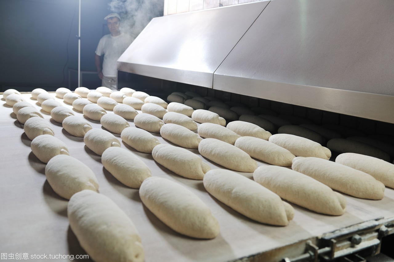 面包烘焙食品工厂生产新鲜产品